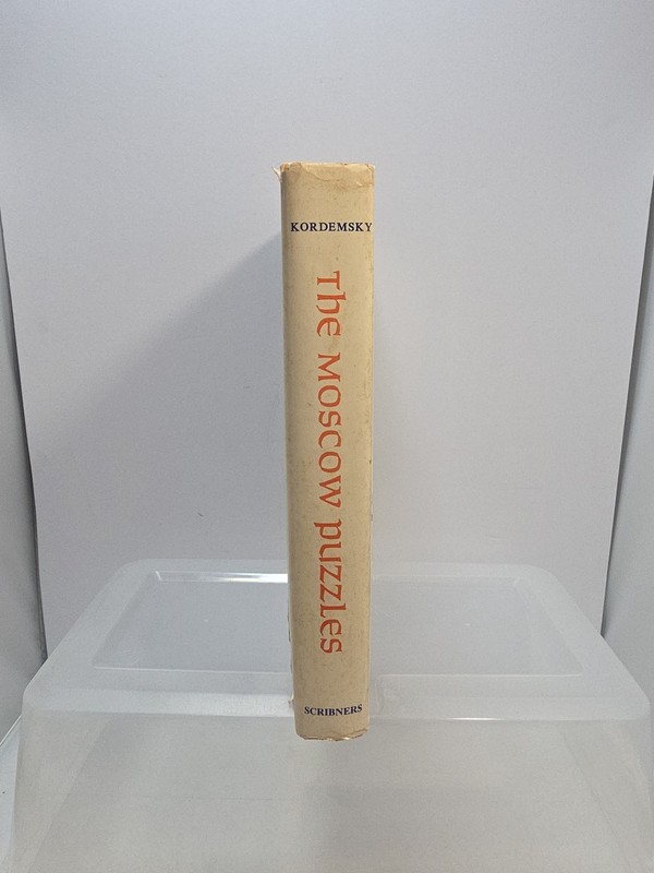 The Moscow Puzzles 359 Mathematical Recreations First Edition Hardcover 1972 gallery