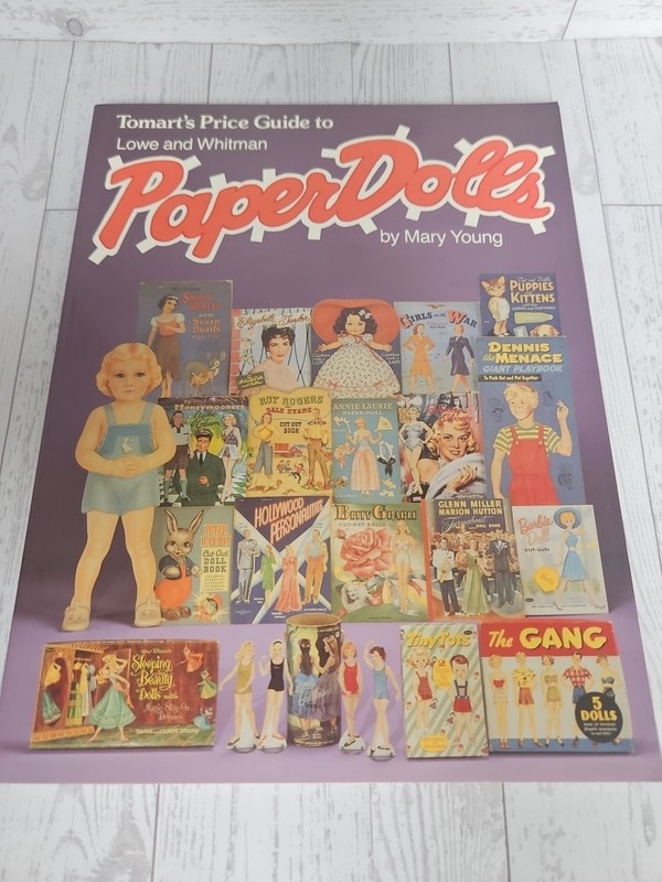 Tomart’s Price Guide to Lowe and Whitman Paper Dolls by Mary Young 1993