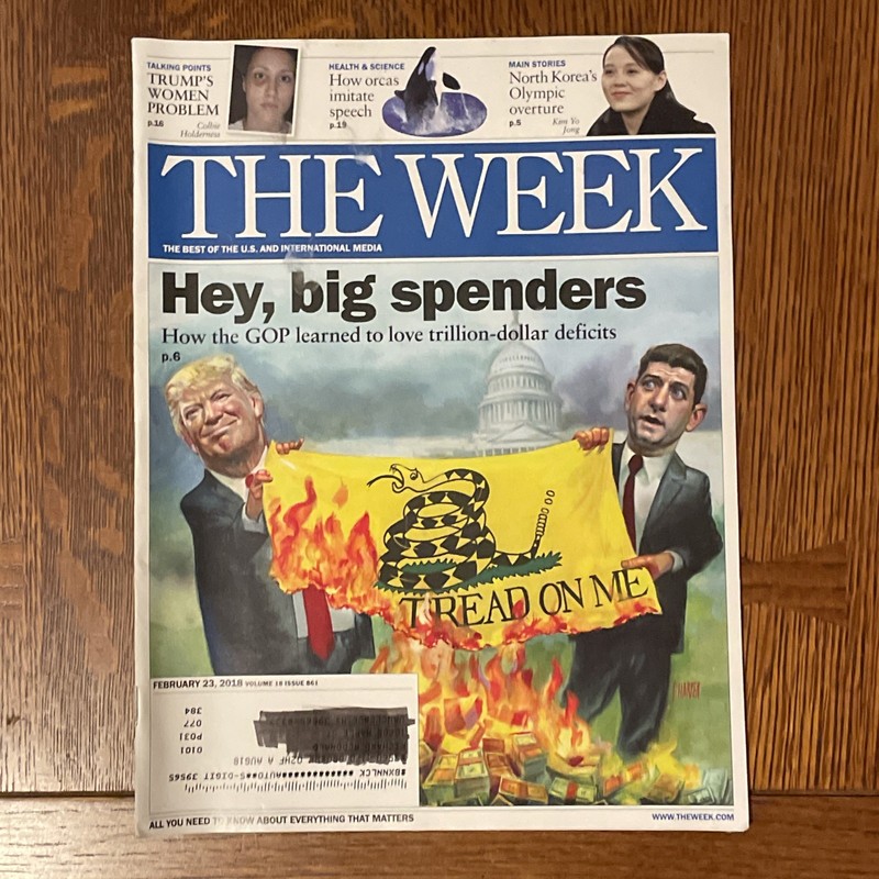DONALD TRUMP 2017-18 Magazine Lot, Forbes, Time, The Week- 7 Issues gallery