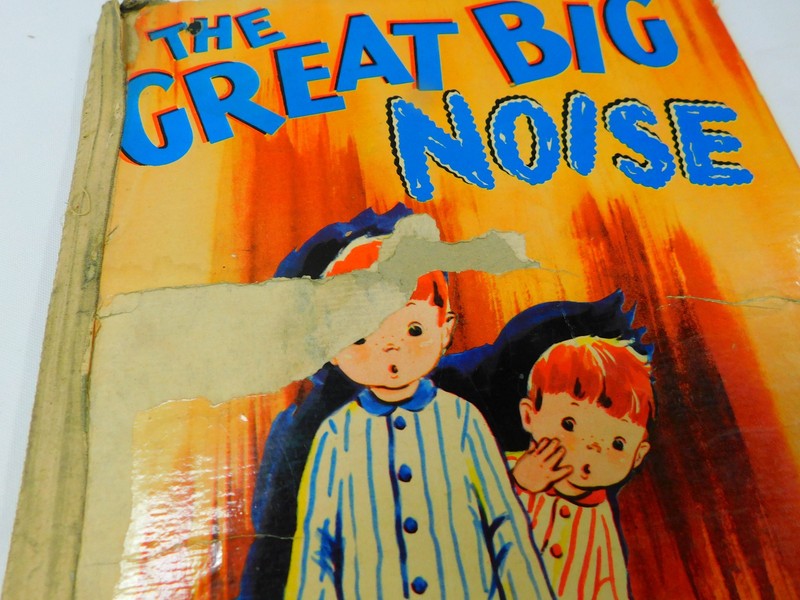 Vintage 1948 THE GREAT BIG NOISE Ruth Cramer Weir HC Pop Up Book gallery