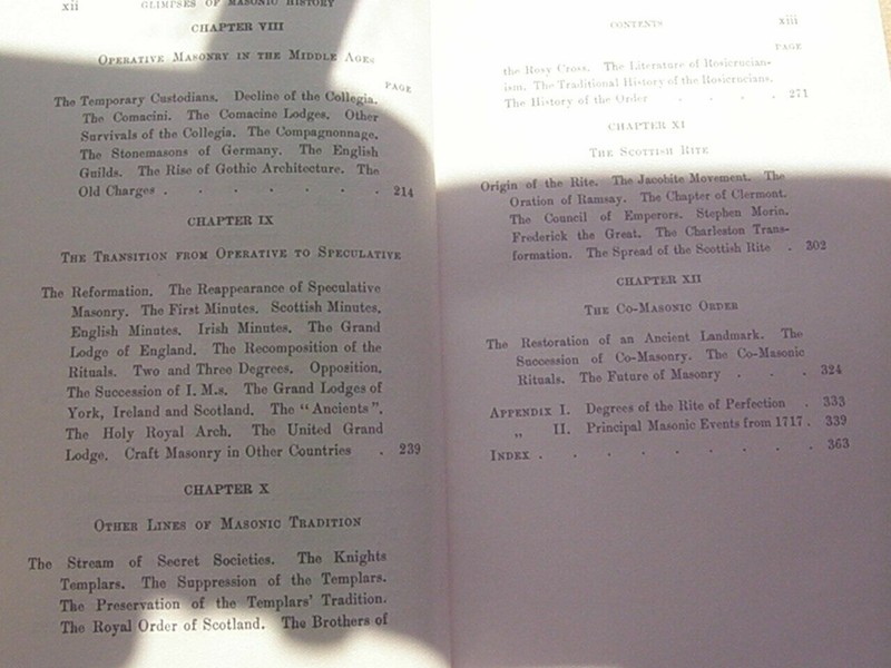 Glimpses of Masonic History - Leadbeater OCCULT FREEMASONRY THEOSOPHY RARE EGYPT gallery