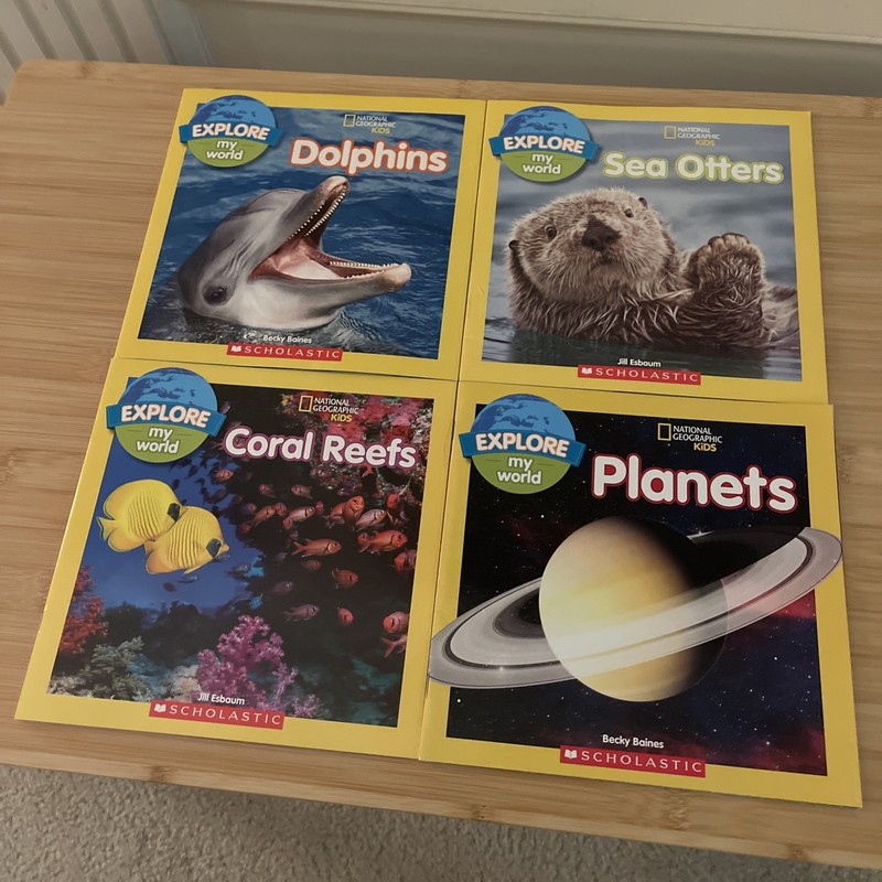 National Geographic Kids Explore My World Lot Of 4 Educational Books For Kids
