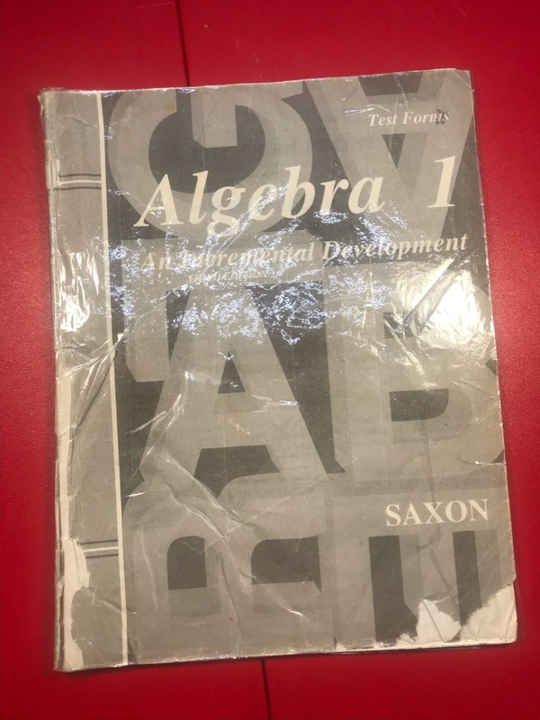 Saxon Algebra 1 by John H. Saxon Jr. 3rd Edition gallery