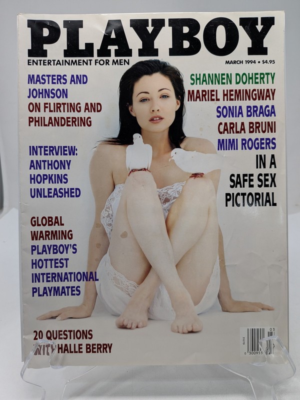 Playboy Magazine March 1994 🔥 CG Shannen Doherty 🔥 PM Neriah Davis 🔥 B