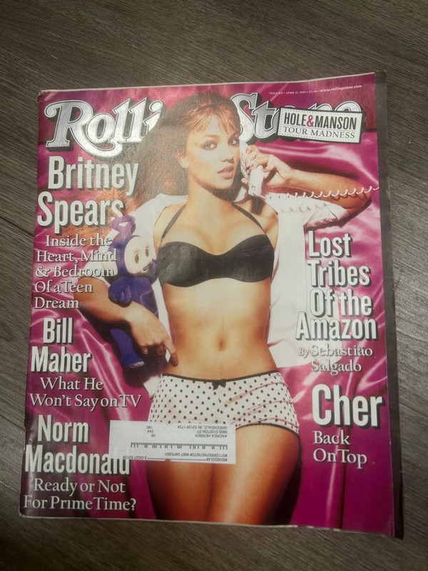 Rolling Stone magazine, April 15, 1999 Britney Spears excellent condition