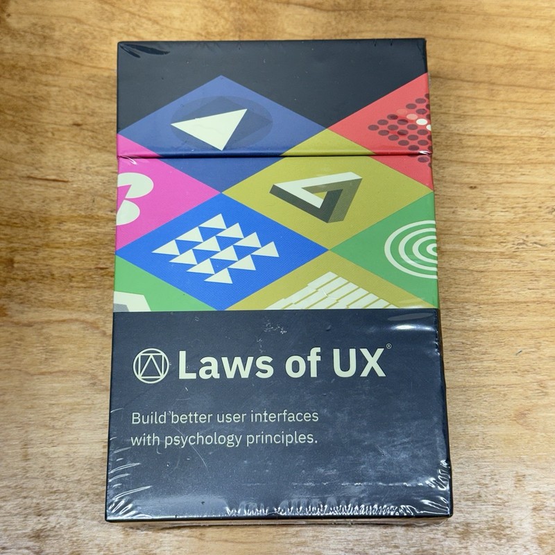 Laws Of UX – Vol 1 – Pip Deck – Jon Yablonski – 56 Cards BRAND NEW SEALED
