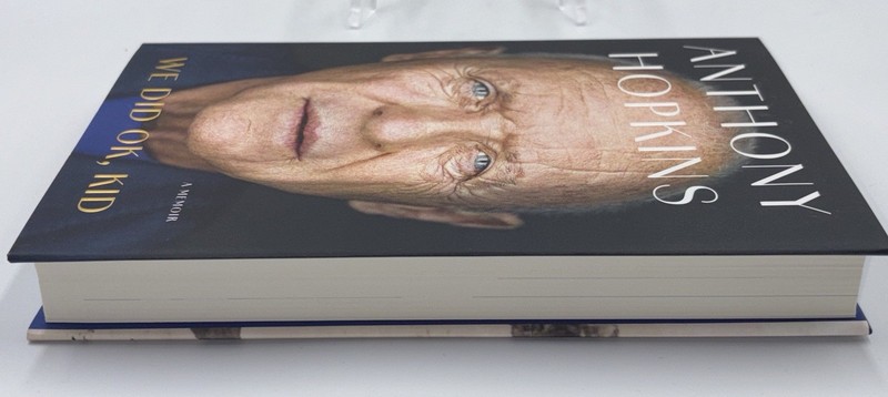 ANTHONY HOPKINS SIGNED AUTOGRAPH WE DID OK KID HC MEMOIR BOOK 1ST ED 1ST PR. #11 gallery