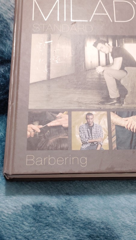 Milady Standard Barbering Hardcover Textbook Beauty & Grooming Health & Fitness