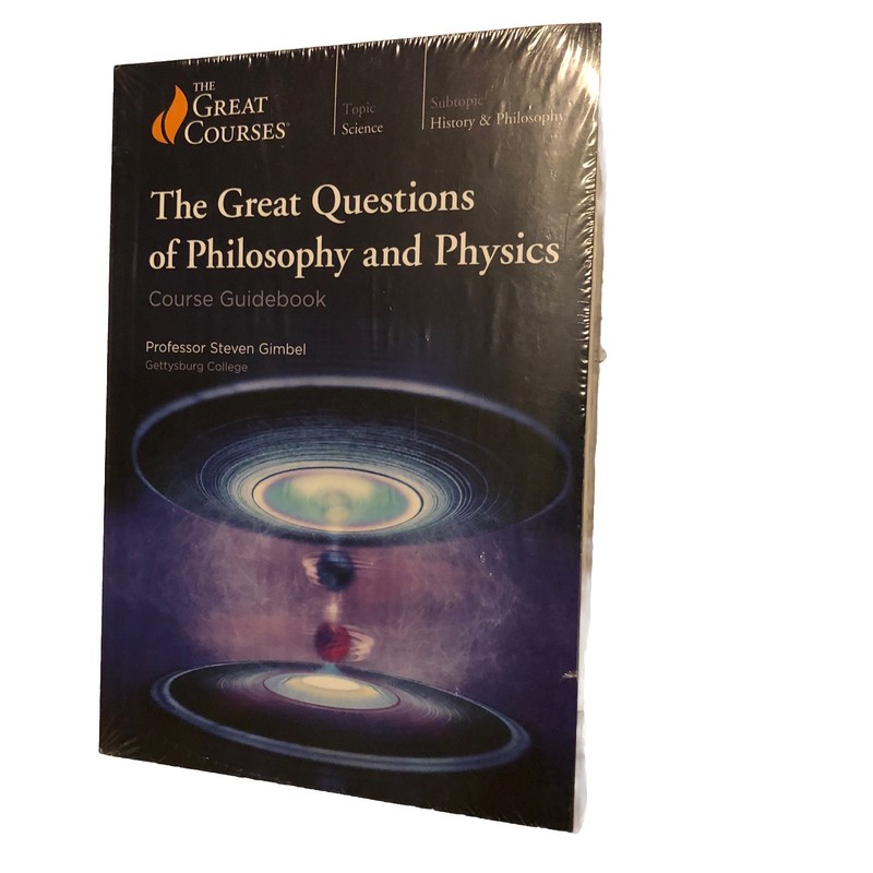 Great Courses DVDs & Book The Great Questions Of Philosophy and Physics Sealed