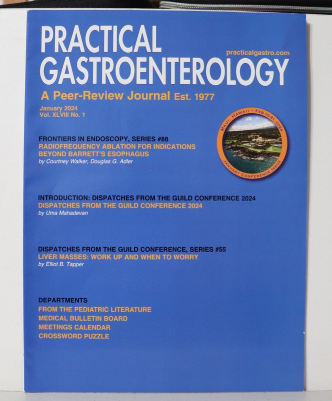 Practical Gastroenterology Volume 48 Number 1 January 2024