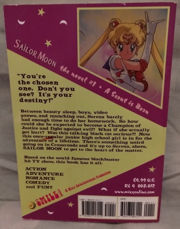 VINTAGE 1999 Smile Books Sailor Moon A Scout Is Born #1 Paperback -PREOWNED gallery