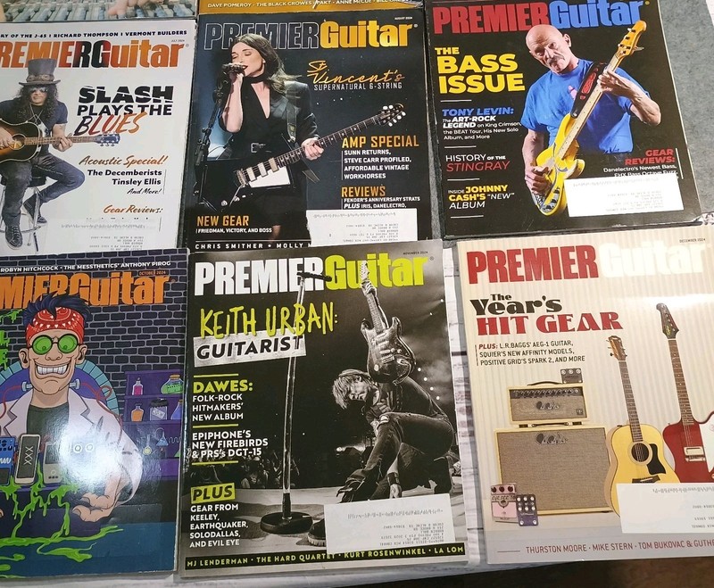 PREMIER GUITAR Magazine - Complete 12 Issues Lot 2024 gallery