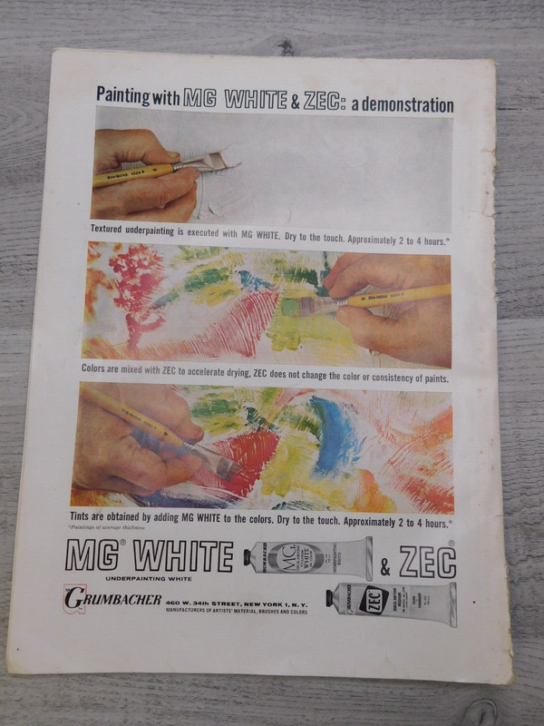 American Artist DEC 1964 Vol 28 No 10 Issue 280 Art Aesthetic Supplies Magazine gallery