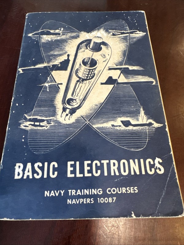 Bureau Of Naval Personnel BASIC ELECTRONICS Navy Training Course,Navpers 10087-A gallery