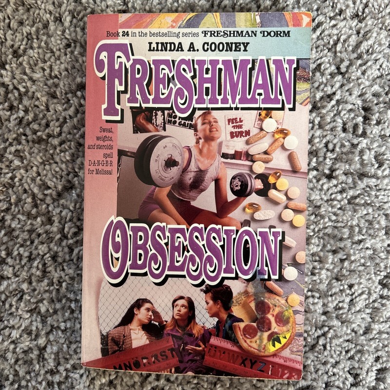 Freshman Dorm Book Lot of 6 Linda A. Cooney 1990s Series Roommate Obsession Rare gallery