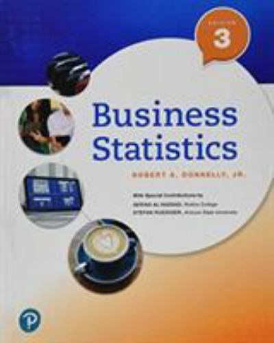 Business Statistics by Donnelly Jr., Robert