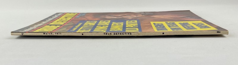 True Detective Magazine, March 1971, Vintage True Crime Stories, Pulp gallery