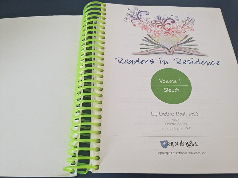 Readers in Residence Vol. 1 Sleuth Debra Bell All in One Student Text/Workbook gallery