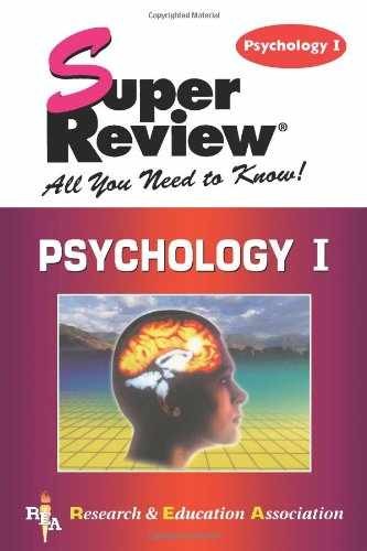 Psychology I Super Review – Paperback, by The Editors of REA; – Acceptable n