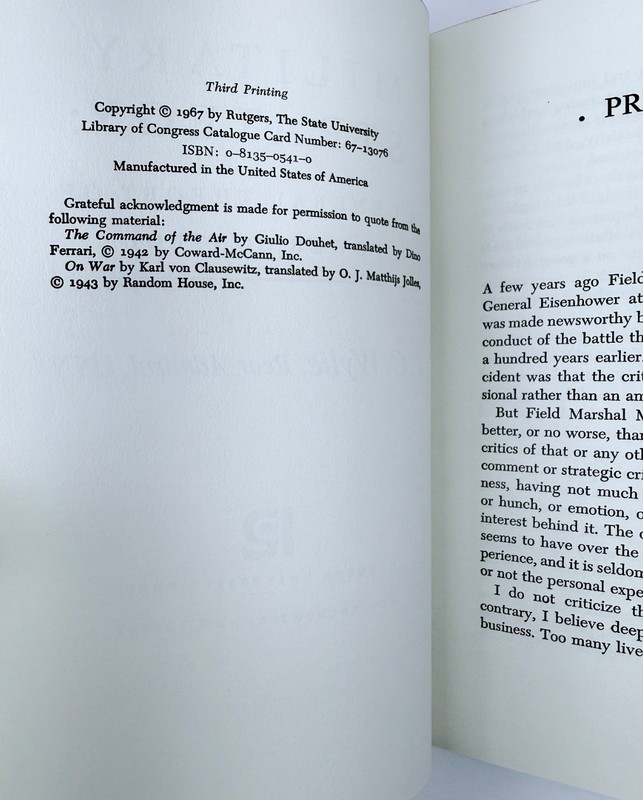 Military Strategy A General Theory of Power Control J.C. Wylie Rear Admiral USN gallery