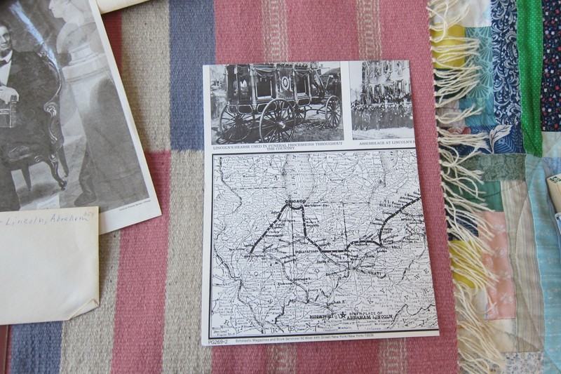 Rare Vintage The Death Of Lincoln Scholastic Packet: Posters Maps Photographs gallery