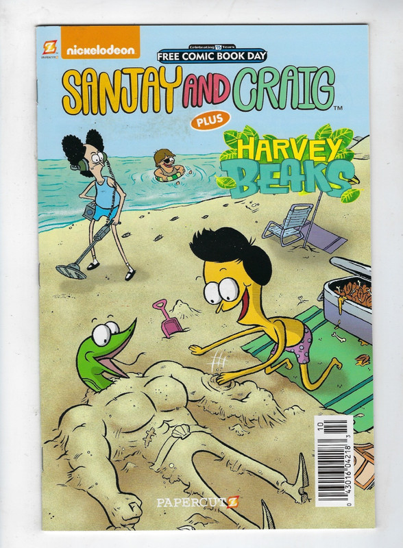Sanjay and Craig/Harvey Beaks – Papercutz Free Comic Book Day 2016 NM