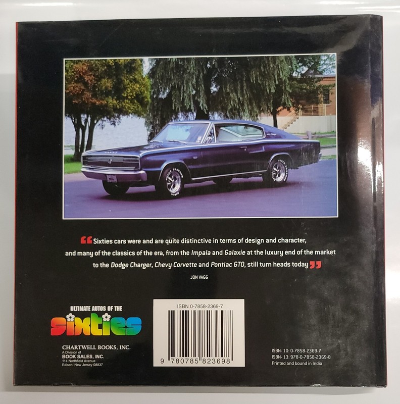 Ultimate Autos of the Sixties by Jon Vagg (2008, 159 pages) Hardcover Book gallery