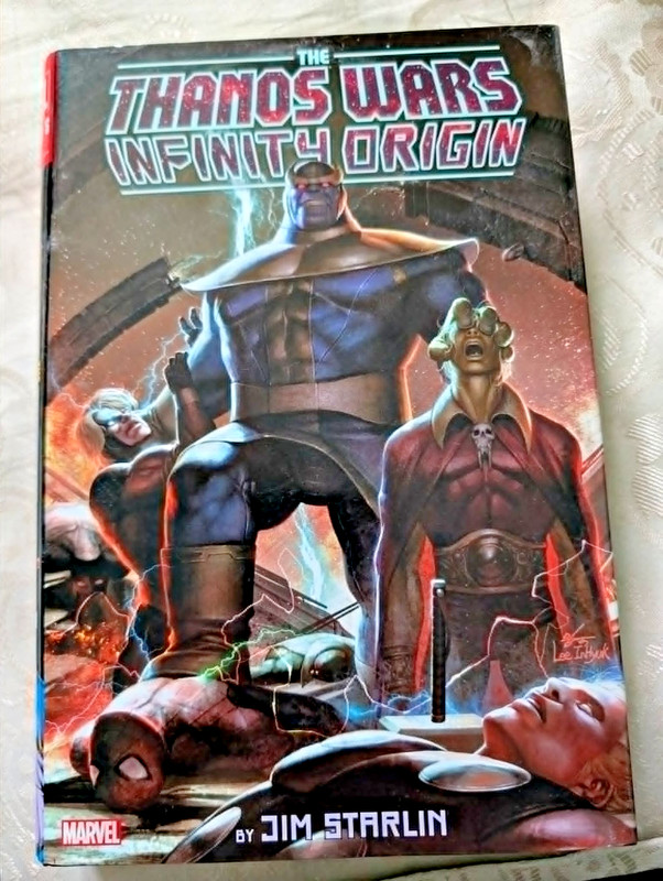 Marvel Thanos Wars Infinity Origin Omnibus Warlock Jim Starlin used (like new)
