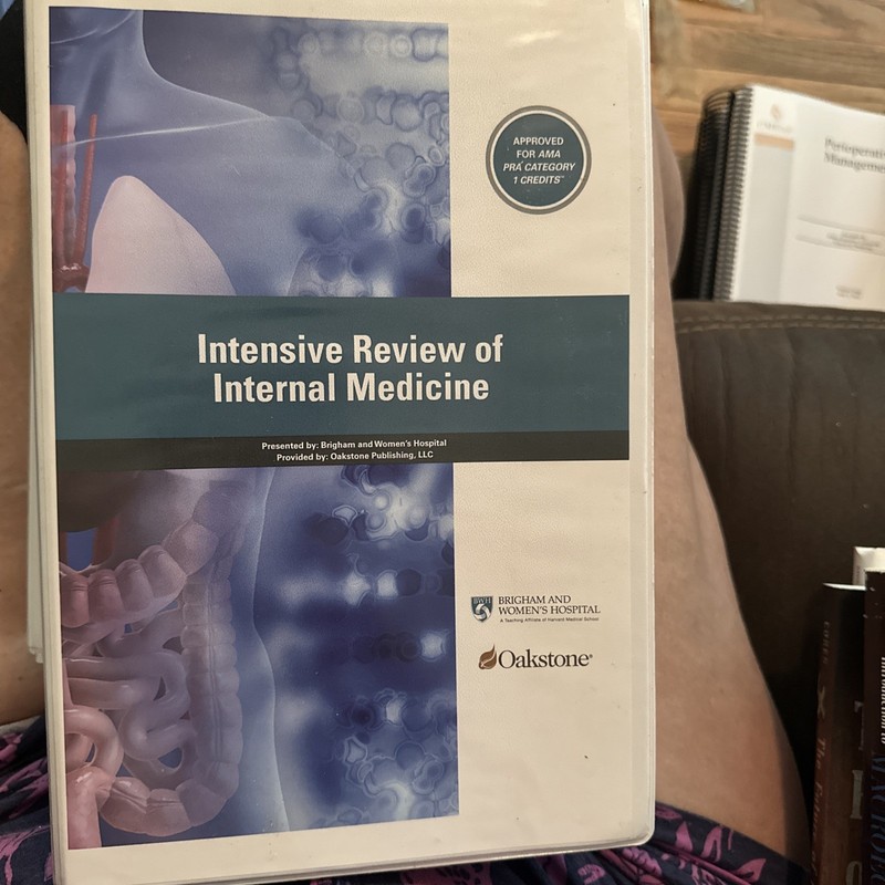 Intensive Review Of Internal Medicine By Oakstone DVD ROM 2013