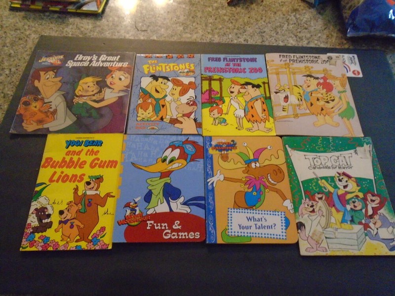 8 Assorted Vintage Cartoon Character Books Check Listing for Specifics ID:93185