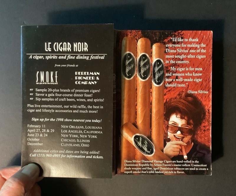 PERELMAN’S POCKET CYCLOPEDIA OF CIGARS 1998 Edition Softcover 1997 gallery