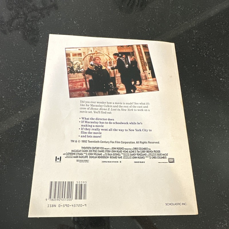 Scholastic Behind the Scenes of Home Alone 2 PB Illustrated by Horowitz Hughes gallery