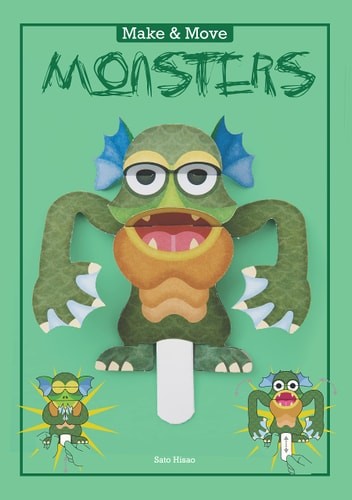 Make & Move: Monsters: 12 Paper Puppets to Press Out and Play (Paperback)