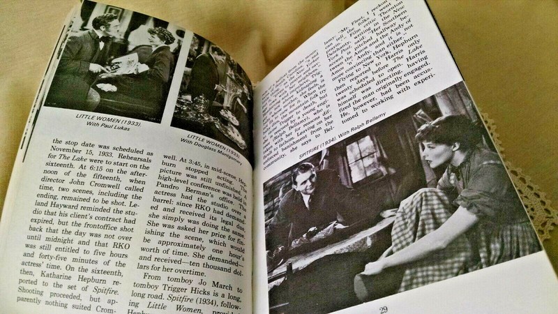 KATHARINE HEPBURN BY ALVIN H MARILL GALAHAD BOOK 1973 ILLUSTRATED BIOGRAPHY HC. gallery