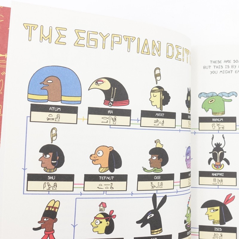 Pantheon The True Story of the Egyptian Deities by Hamish Steele X-Lib PB VGUC gallery