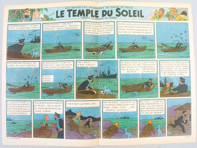 Journal Tintin Issue 23 1947 Herge Cover Edition Originale Vintage Comic EO gallery