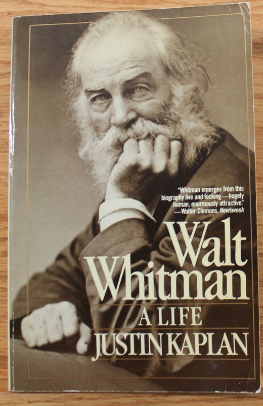 Walt Whitman A Life by Justin Kaplan 1980 Paperback