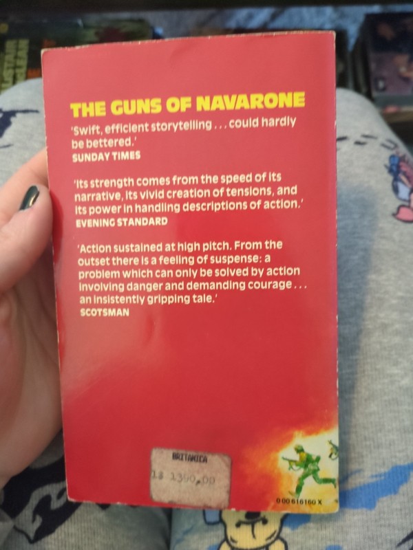 The Guns of Navarone Historical Fiction Paperback Book Alistair Maclean 1957 gallery