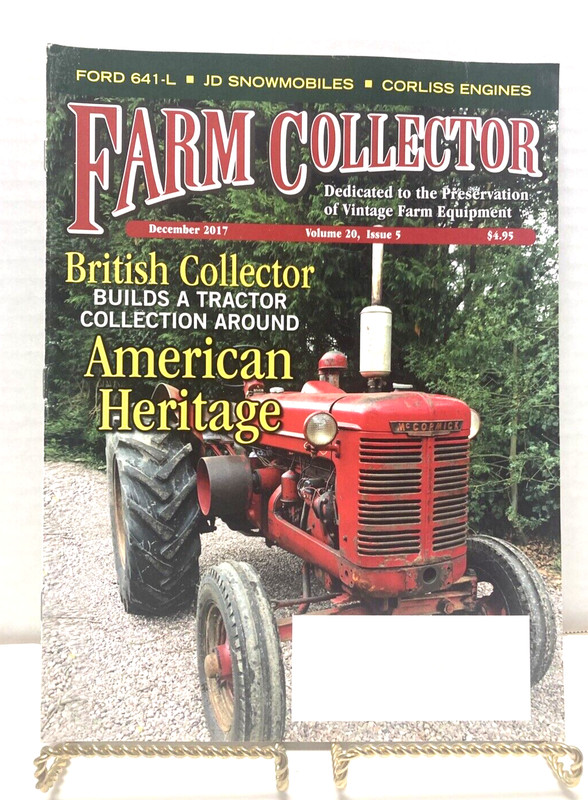FARM COLLECTOR MAGAZINE 9 Issues/ Year 2017 (Apr-Dec) Read Once Good Condition gallery