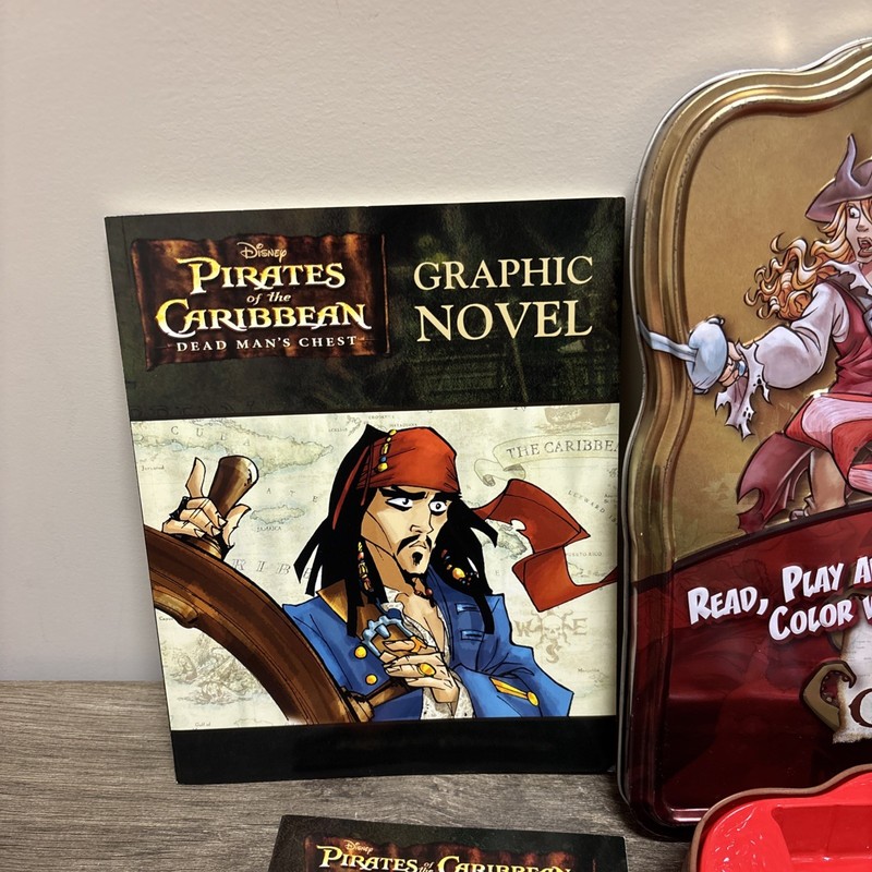 Pirates of the Caribbean Tin: Disney Pirates 2007 Promotional Item Partial Uses gallery