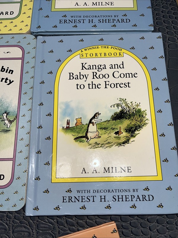 Lot of 10 The Winnie the Pooh Library by A.A. Milne Hardcover gallery