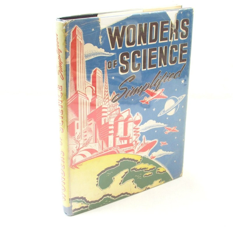 Wonders of Science Simplified 3-in-1 1949 Metro HCDJ Vintage Mid Century