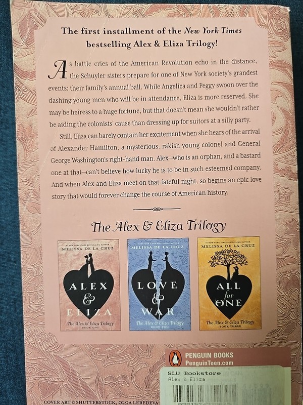 The Alex and Eliza Trilogy by Melissa de la Cruz Paperback gallery