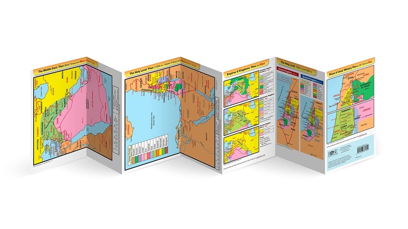 Then and Now Bible Maps - Fold out Pamphlet gallery