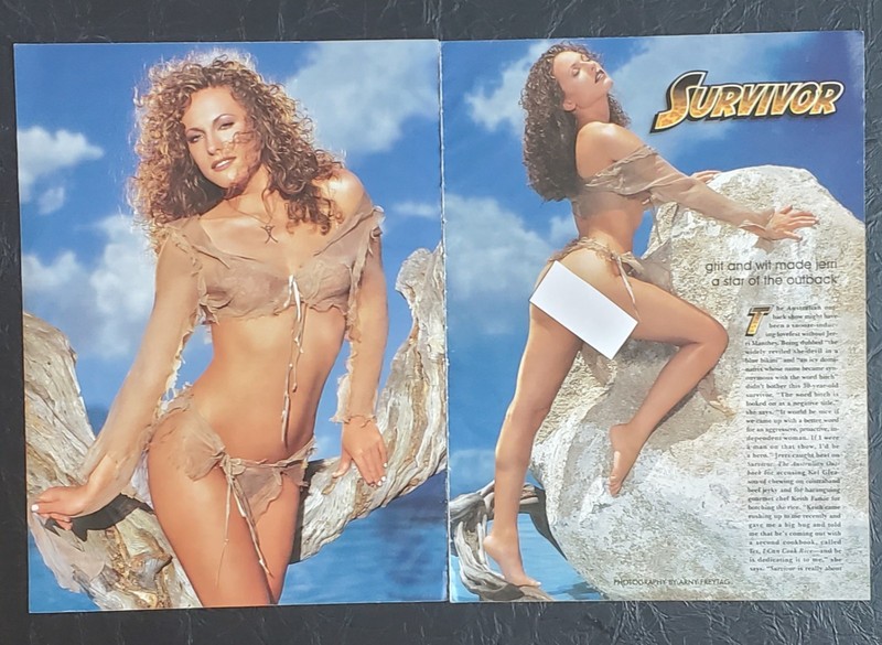 Playboy PICTORIAL ONLY – «Survivor» JERRI MANTHEY Sept, 2001 10 pages