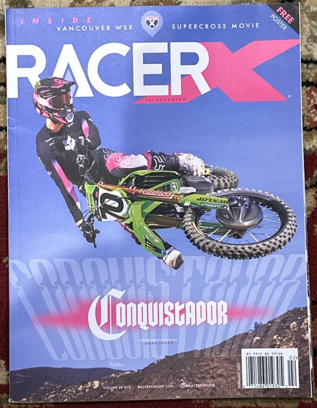 Racer X Illustrated Magazine February 2024 Volume 28 Number 2