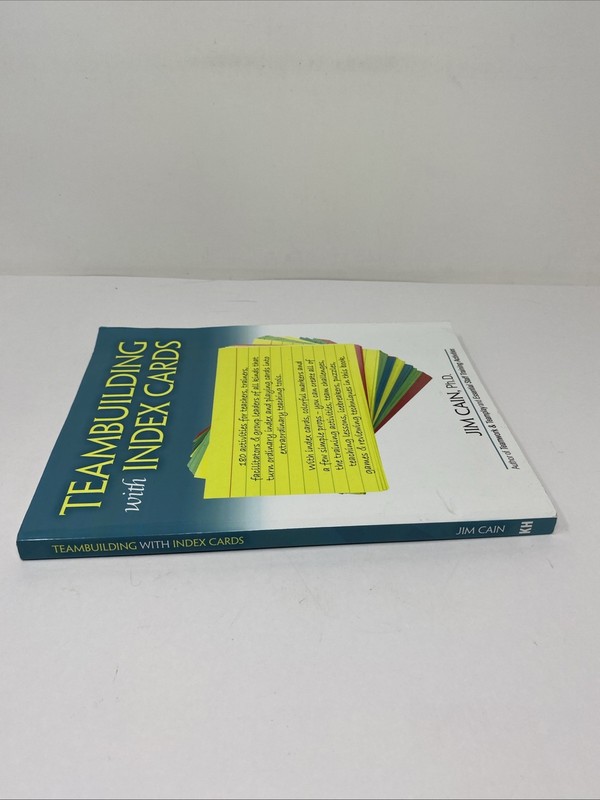 Teambuilding with Index Cards by James Cain (2019, Trade Paperback) gallery