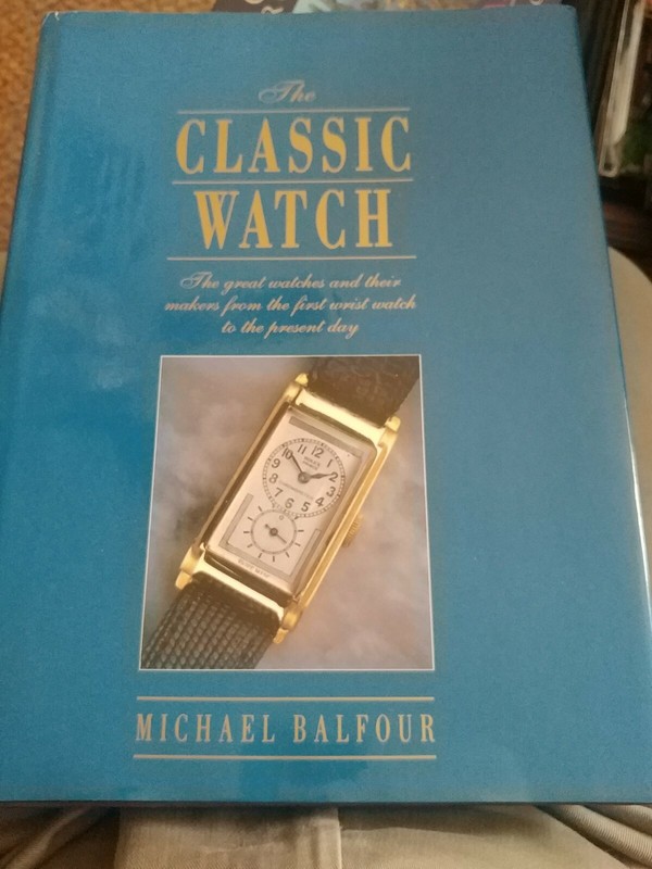The Classic Watch-HC/DJ-1989-Michael Balfour-1st edition/print-Wellfleet Press