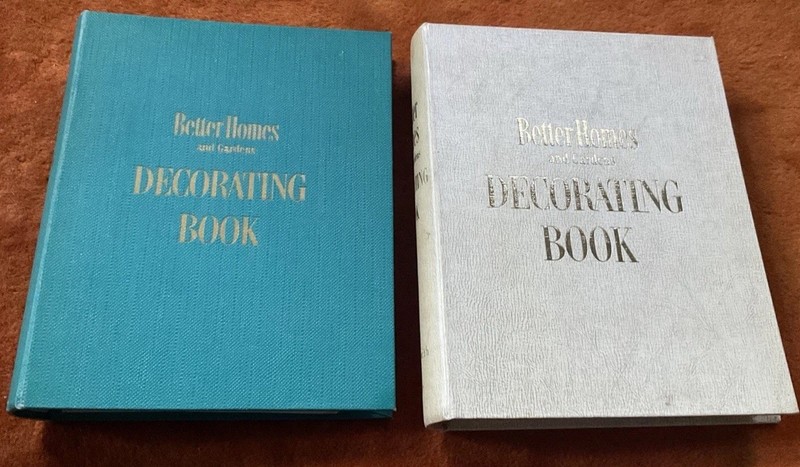 Better Homes & Gardens (2) – BHG Decorating Book 1956 MCM Ring Binder 1st Ed. +