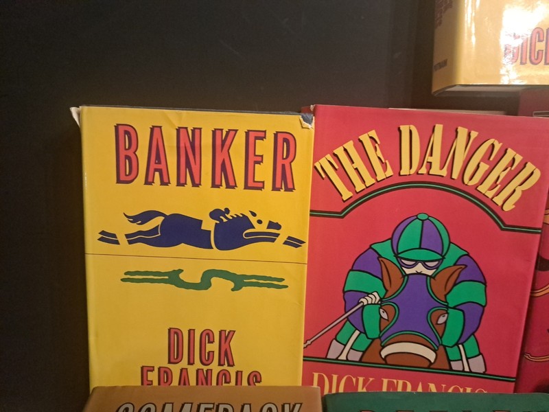 Dick Francis NYT BESTSELLING Master Of The Thriller 9 First Edition Hardcover gallery